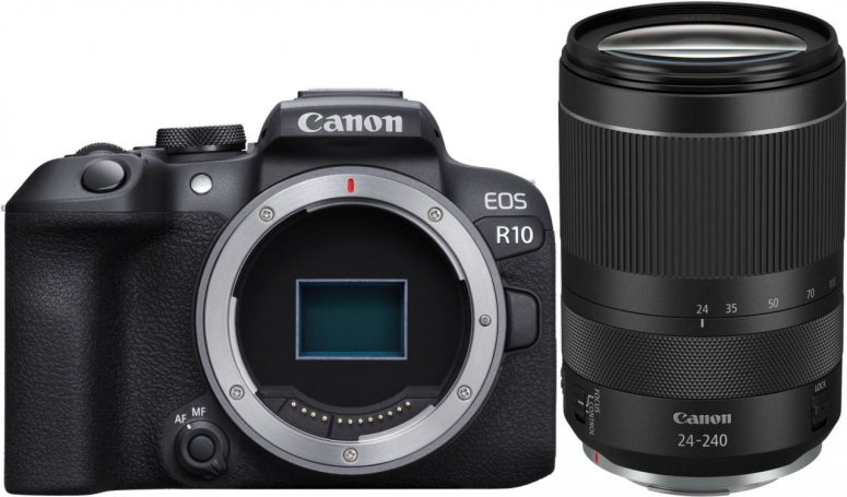 Zubehör  Canon EOS R10 + RF 24-240mm f4-6,3 IS USM