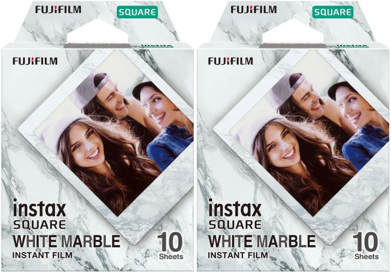 Caractéristiques techniques  Fujifilm Instax Square Film White Marble 2er Pack