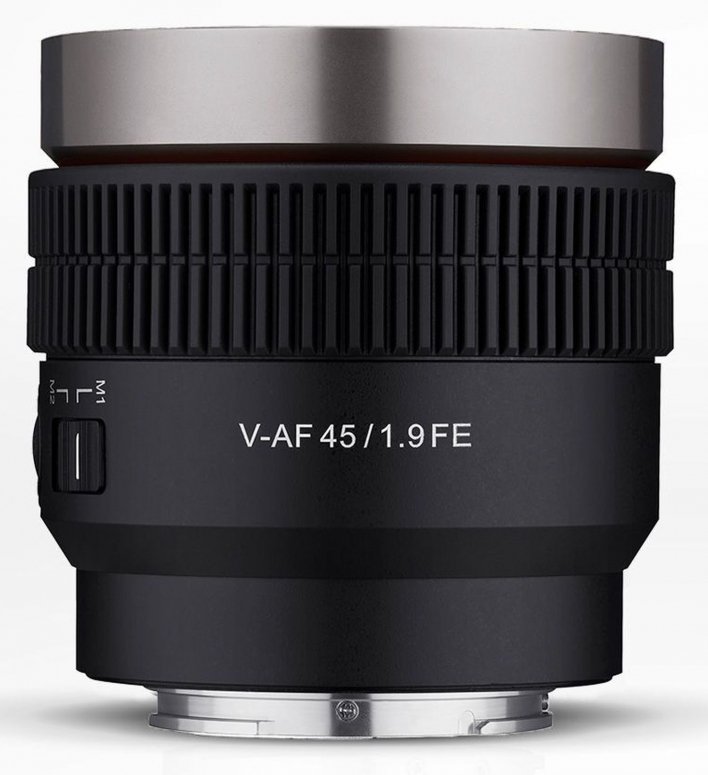 Zubehör  Samyang V-AF 45mm T1,9 FE für Sony E