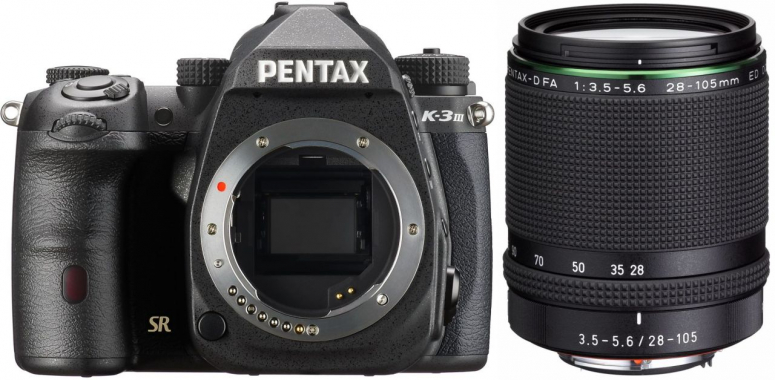 Accessoires  Pentax K-3 M III noir + HD 28-105mm f3.5-5.6 ED