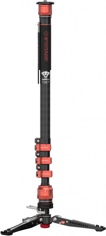 Technical Specs  iFootage Cobra 3 Carbon fiber Flip lock Pedal Monopod