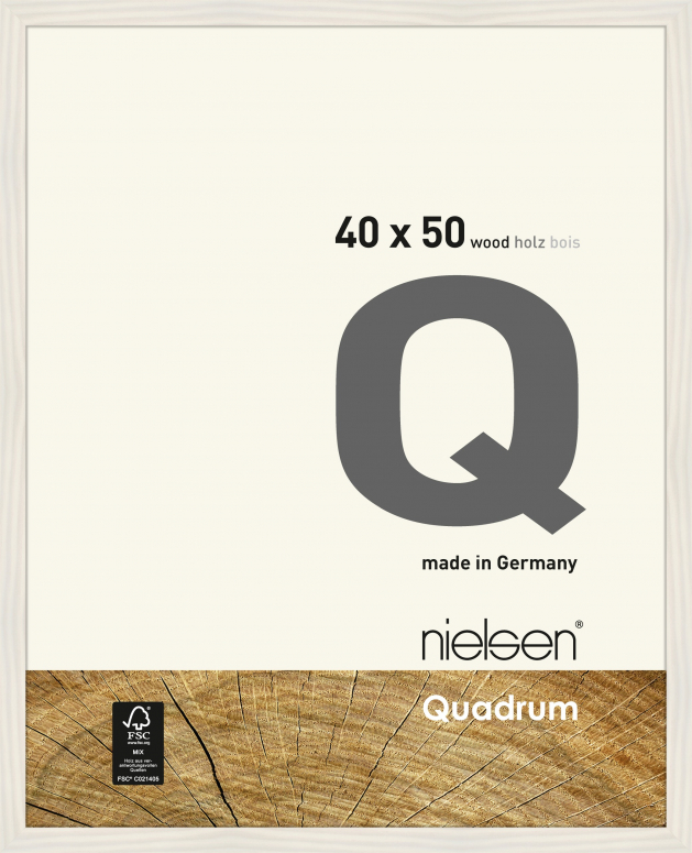 Nielsen 6540002 Quadrum weiß 40x50cm 