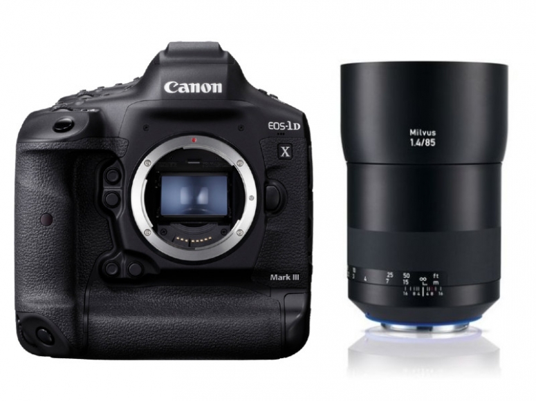 Zubehör  Canon EOS-1D X Mark III + ZEISS Milvus 85mm f1,4