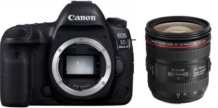 Zubehör  Canon EOS 5D Mark IV + EF 24-70 mm f4 L IS USM