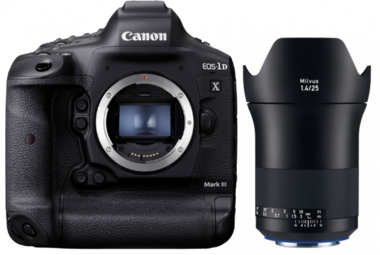 Zubehör  Canon EOS-1D X Mark III + ZEISS Milvus 25mm f1,4