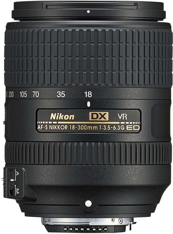 Technische Daten  Nikon AF-S 18-300mm 1:3,5-6,3 DX G ED VR
