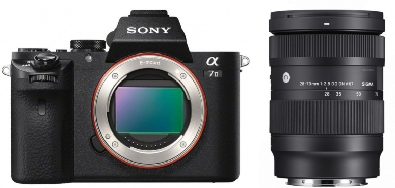 Technical Specs Sony Alpha ILCE-7M2 (ILCE-7 II) + Sigma 28-70mm F2.8 DG ...