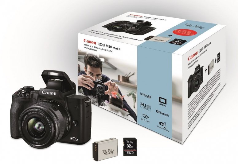 Zubehör  Canon EOS M50 II + 15-45mm Special Edition