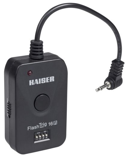 Technische Daten  Kaiser Zusatz-Empfänger FlashTrig 16R für Funkauslöse-Set 7016