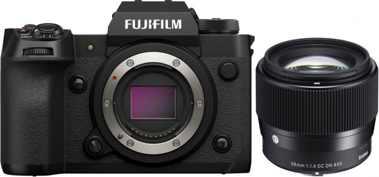 Zubehör  Fujifilm X-H2 + Sigma 56mm f1,4 DC DN (C)