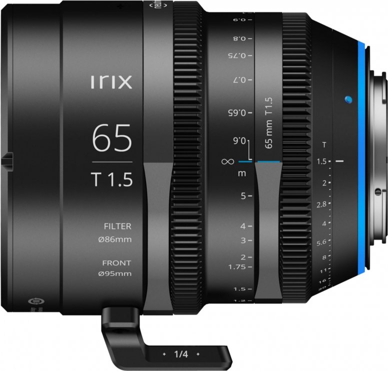Caractéristiques techniques  Irix Cine 65mm T1.5 Sony E