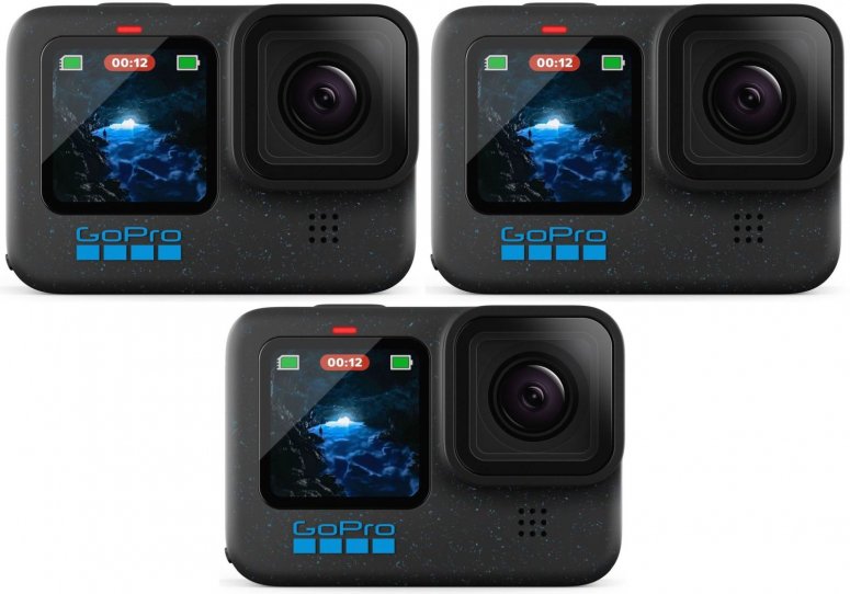 Technische Daten  GoPro HERO12 Black 3er Pack