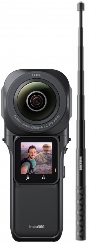INSTA360 ONE RS 1-Inch 360 Edition + Selfie-Stick 114cm