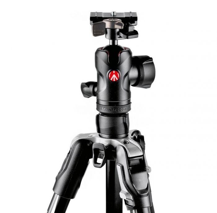 Manfrotto Mkbfrta Bk Bh Befree Advanced Kit Tr Pied De Voyage En Aluminium Twist Black Foto