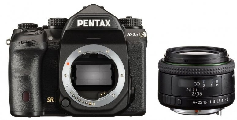 Zubehör  Pentax K-1 Mark II + HD FA 35mm f2,0 AL
