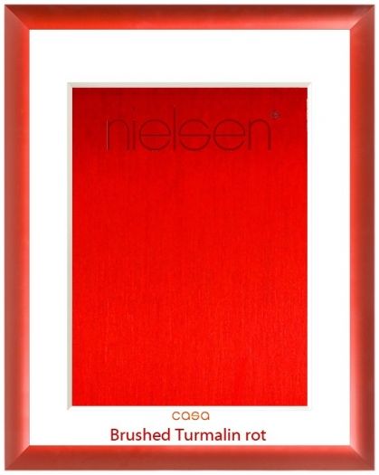 Nielsen Alurahmen Casa Brushed 40x50 cm rot