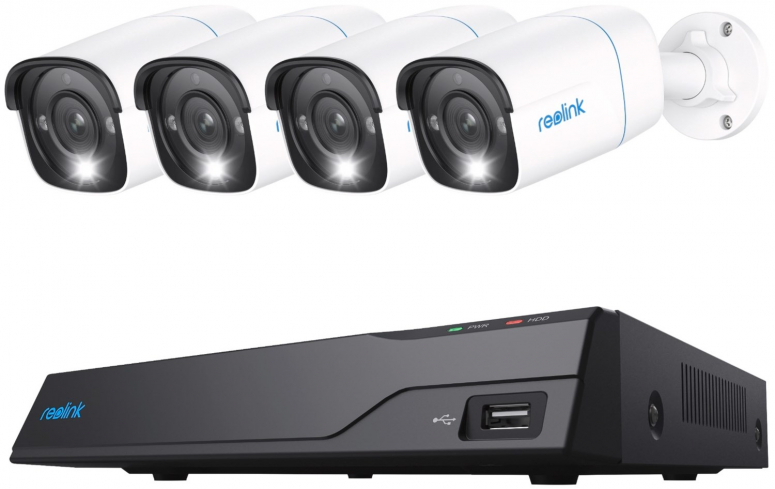 Reolink NVS8-8MB4 PoE System Video Surveillance Kit