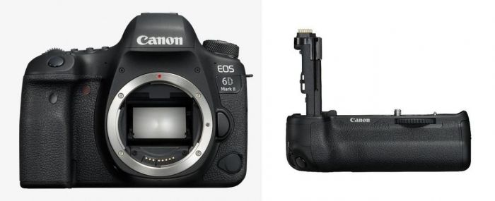 Technische Daten  Canon EOS 6D Mark II + Batteriegriff BG-E21