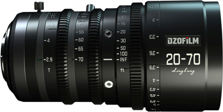 DZOFILM Linglung 20-70mm T2.9 for MFT metric