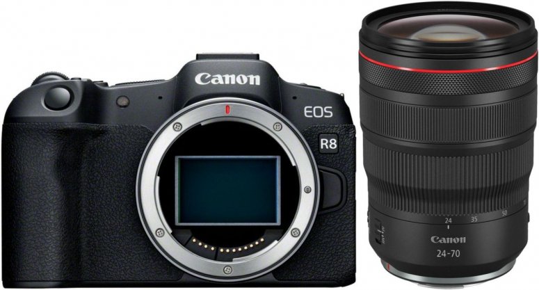 Zubehör  Canon EOS R8 + RF 24-70mm 2.8 L IS USM