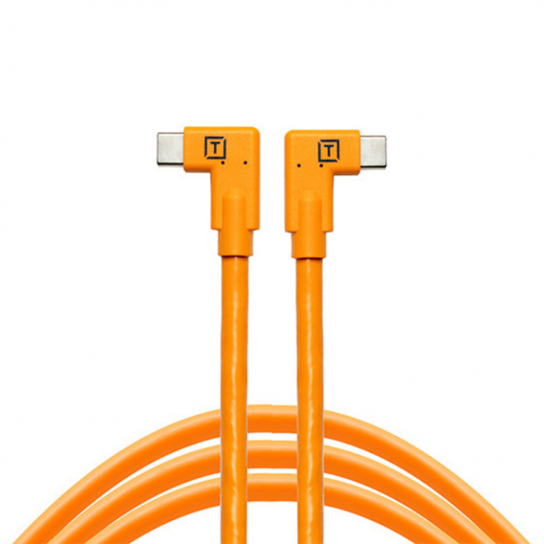 TetherTools TetherPro USB-C Right Angle 2x orange