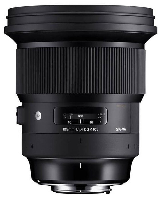 Technische Daten  Sigma 105mm 1,4 DG HSM Nikon