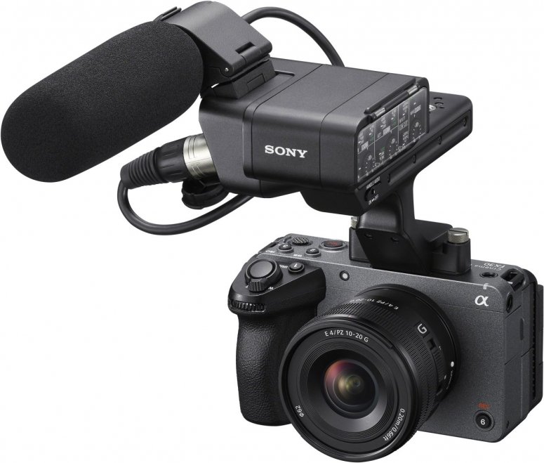 Sony ILME-FX30 + Griff + SEL 15mm f1,4 G