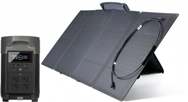 EcoFlow Delta Pro EU + panneau solaire 160W