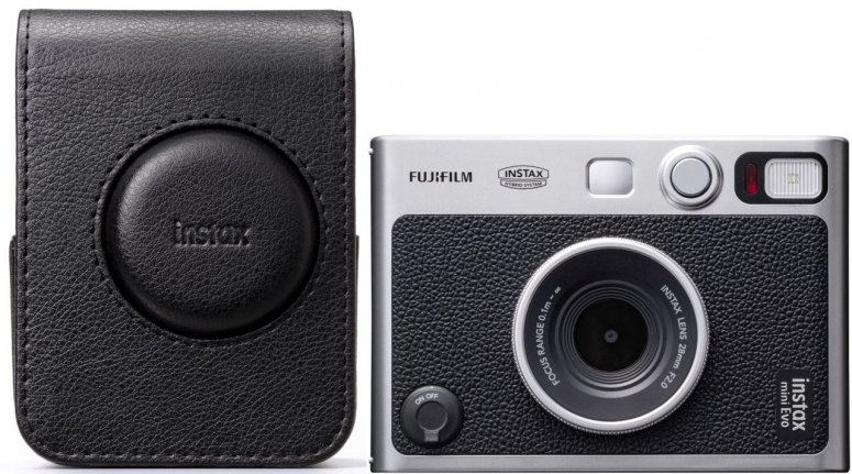 Fujifilm Instax Mini Evo EX D schwarz + EVO Tasche