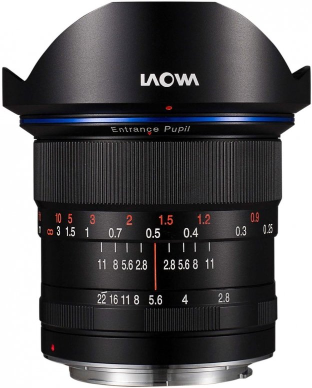 Technische Daten  LAOWA 12mm f2,8 für Canon EF