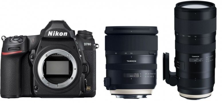 Zubehör  Nikon D780 + Tamron 24-70mm f2,8 G2 + Tamron 70-200mm f2,8 G2
