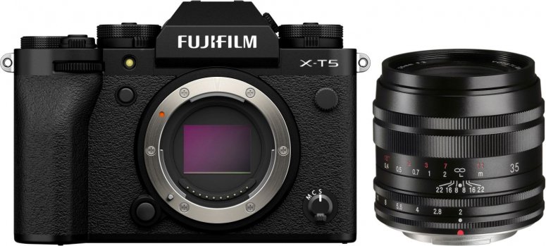 Zubehör  Fujifilm X-T5 Gehäuse + Voigtländer Macro APO-Ultron 35mm f2 X-Mount