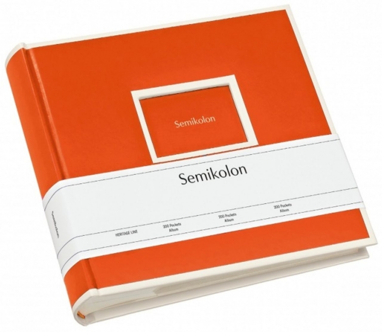 Technische Daten  Semikolon 200 Pockets Album 351142 orange