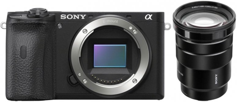Zubehör  Sony Alpha ILCE 6600 + Sony SEL 18-105mm 1:4 G PZ OSS