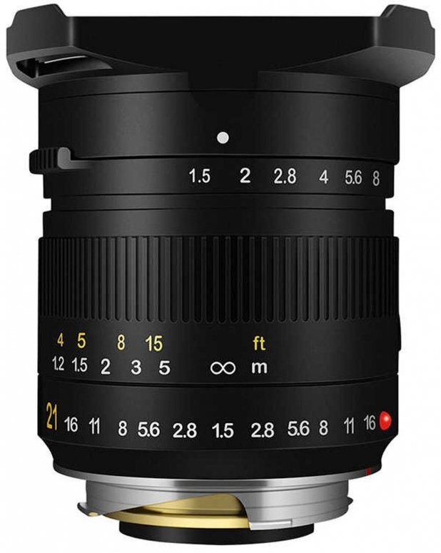 Caractéristiques techniques  TTArtisan M 21mm f1,5 Leica M
