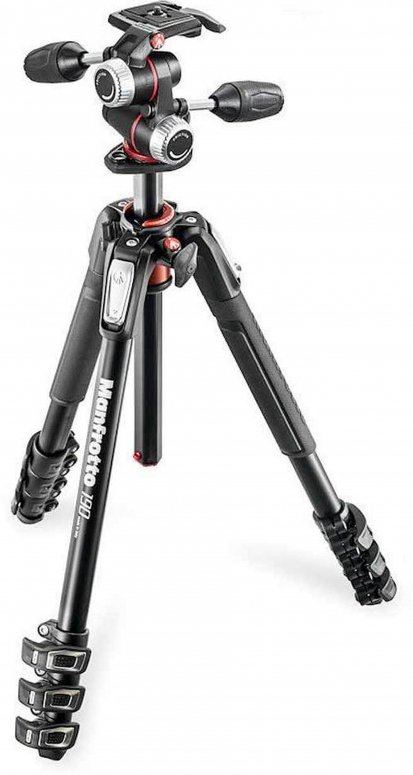 Manfrotto MK190XPRO4-3W incl. 3-way panhead single piece