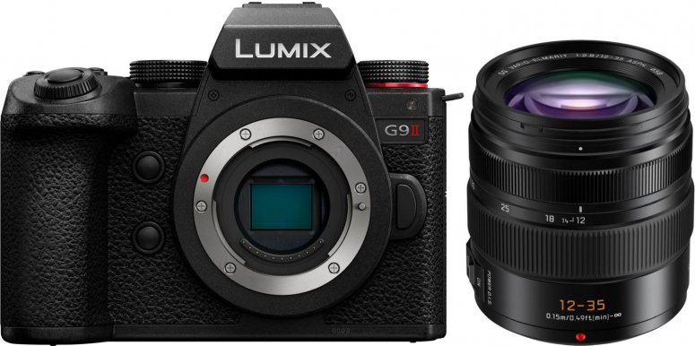 Zubehör  Panasonic Lumix G9 II Gehäuse + Leica DG Varo-Elmarit 12-35mm f2,8