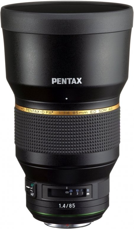 Zubehör  Pentax HD D FA 85mm f1,4 ED SDM AW