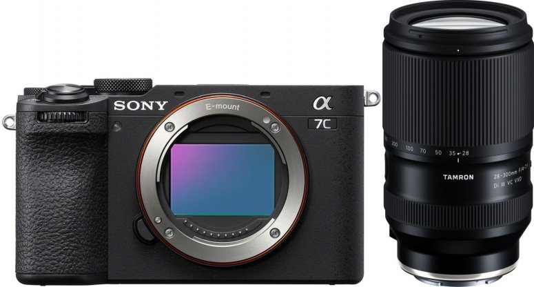 Accessoires  Sony Alpha ILCE-7C II noir + Tamron 28-300mm f4-7,1 VC VXD Sony E