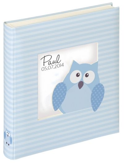 Accessories  Walther Baby album Owlet boy UK-116-L blue