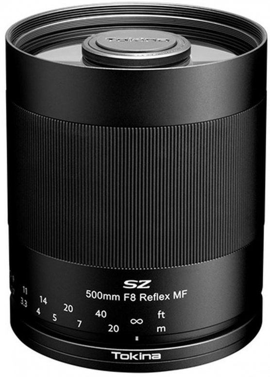 Technische Daten  Tokina SZ 500mm F8 Reflex MF Nikon F