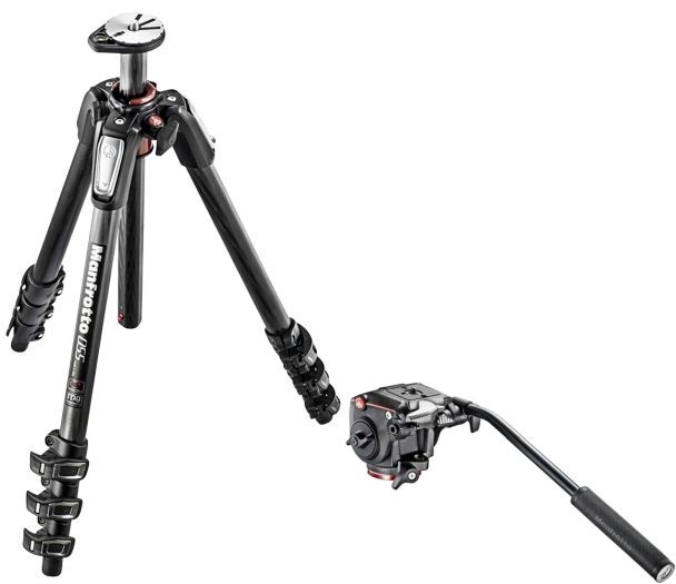 Manfrotto MT055CXPRO4 + MHXPRO-2W