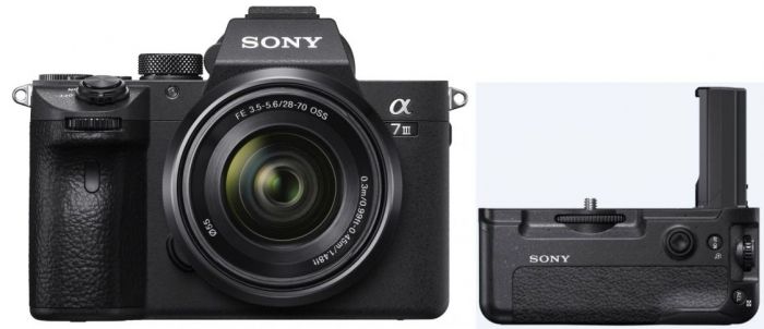Sony Alpha ILCE-7 III + 28-70mm + VG-C3EM Griff