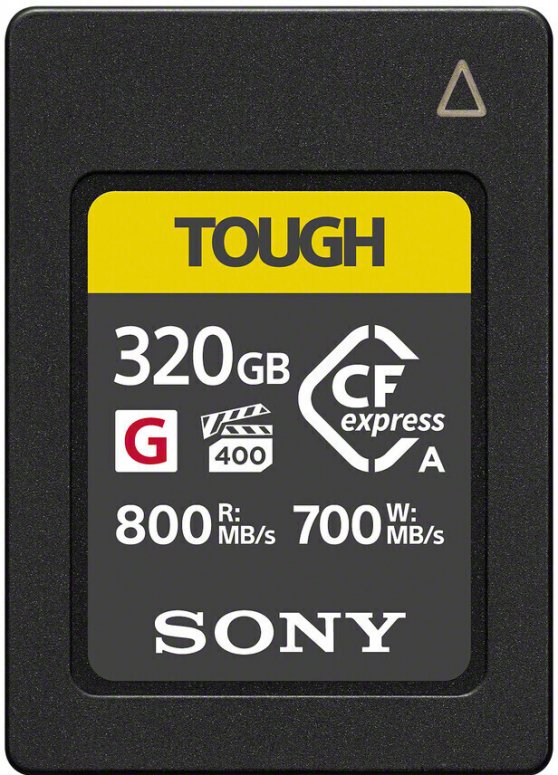 Sony CFexpress 320GB Typ A 800MBs / 700 MBs