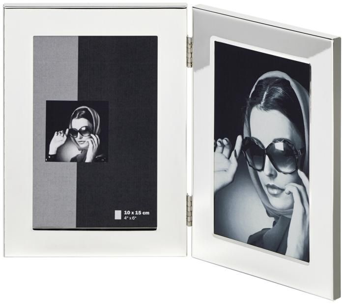 Walther Emily PP215V portrait frame 2x10x15 silver