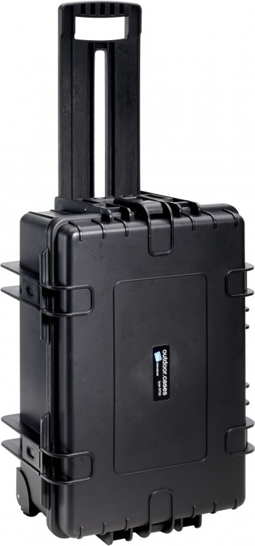 Technische Daten  B&W Case Type 6700 SI schwarz mit Schaumstoffeinsatz