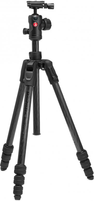 Technical Specs  Manfrotto Befree Advanced Arca Twist Carbon Tripod