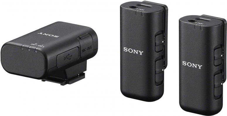 Caractéristiques techniques  Sony Système de microphone sans fil ECM-W3