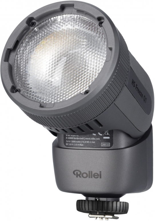 Rollei Freeze Q1 - Flash emboîtable 2en1 et lampe vidéo