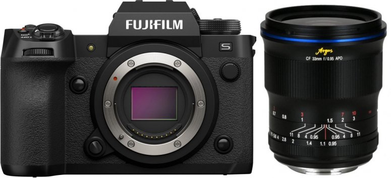 Zubehör  Fujifilm X-H2 S + LAOWA Argus 33mm f0,95 CF APO